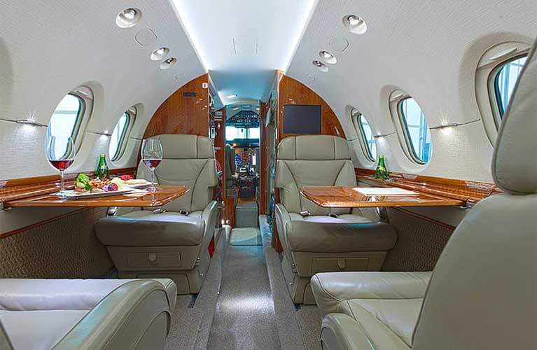 hawker luxury jet private charter