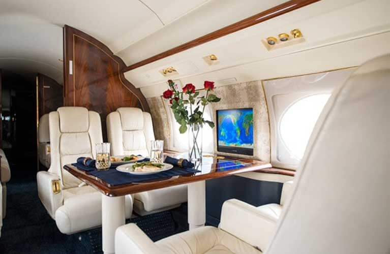 gulfstream luxury jet private charter
